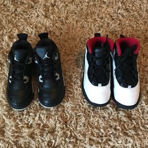 Jordan Retro 4 Oreo and Retro 10 Sz 10c